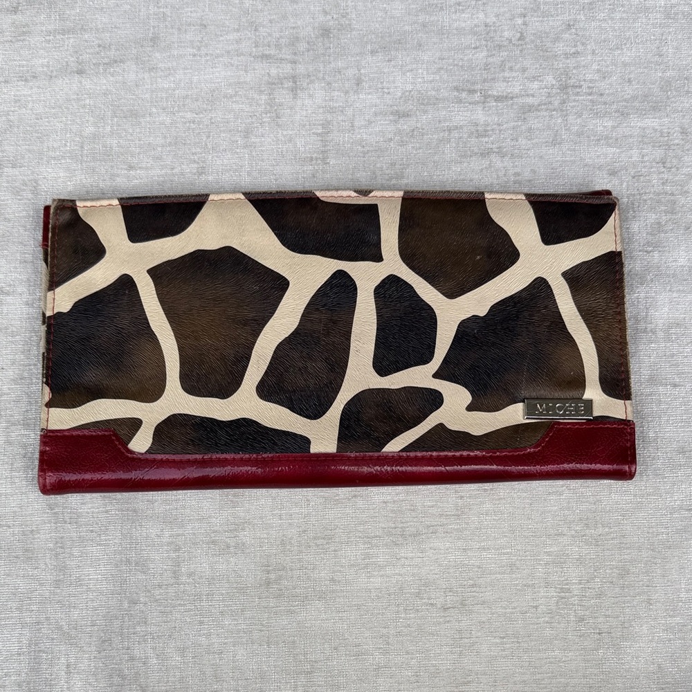 Miche 2008 Retired Giraffe Print Shell Purse Cover OS